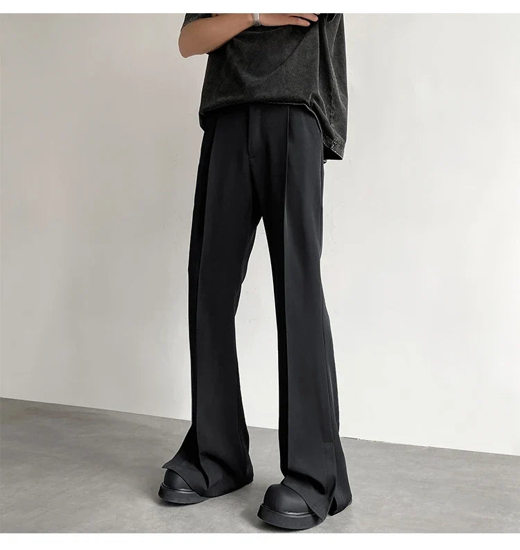 RIWYN Men Korean Bootcut Pants