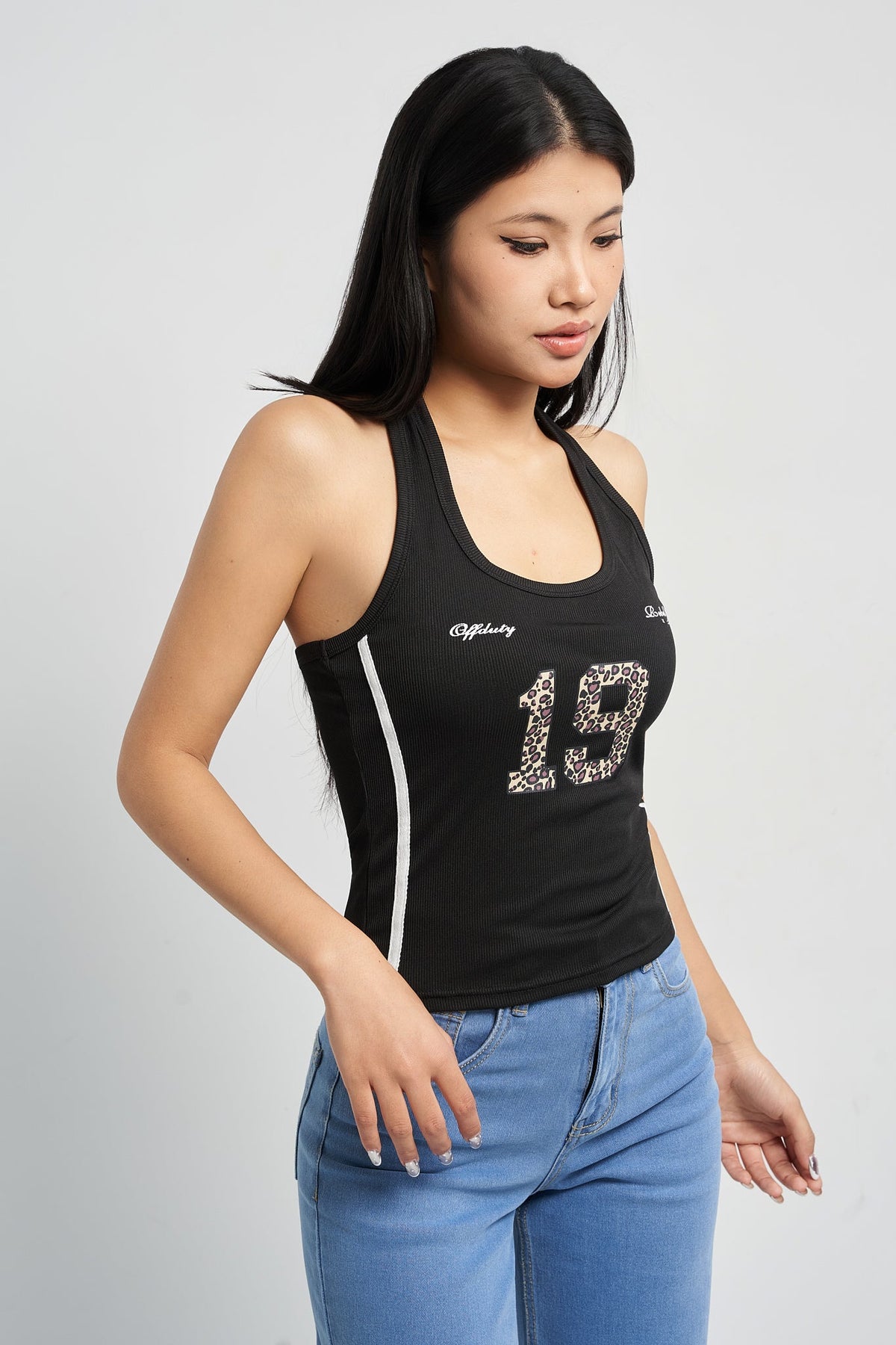 RǏWYÑ | Team 19 Racer Halter Top
