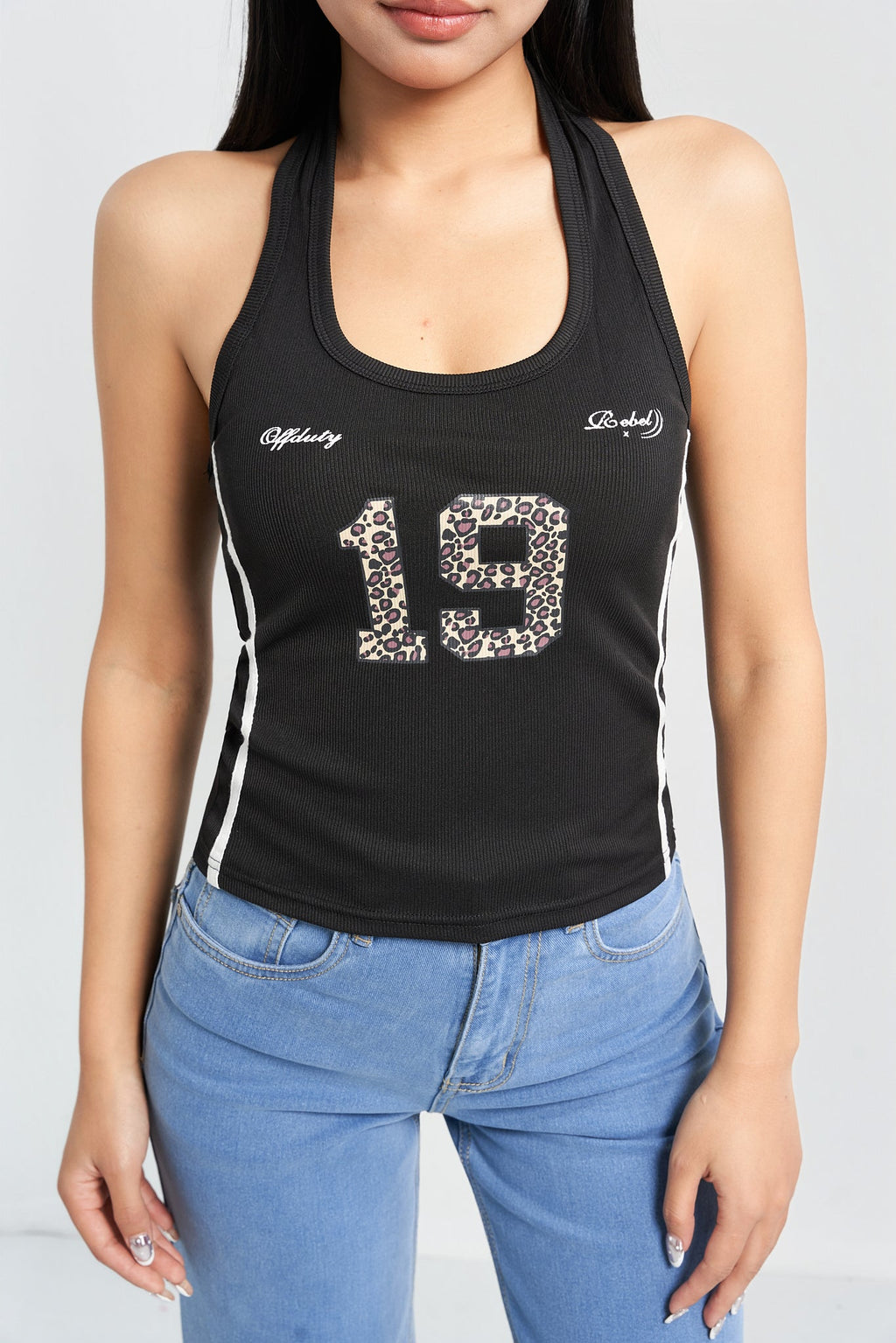 RǏWYÑ | Team 19 Racer Halter Top