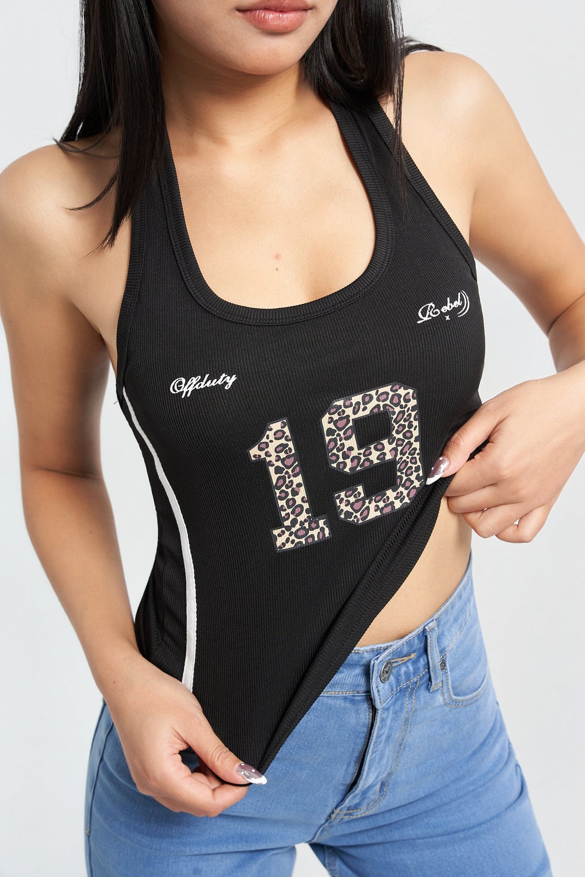 RǏWYÑ | Team 19 Racer Halter Top