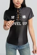 RǏWYÑ | Level Up Racer Jersey Top