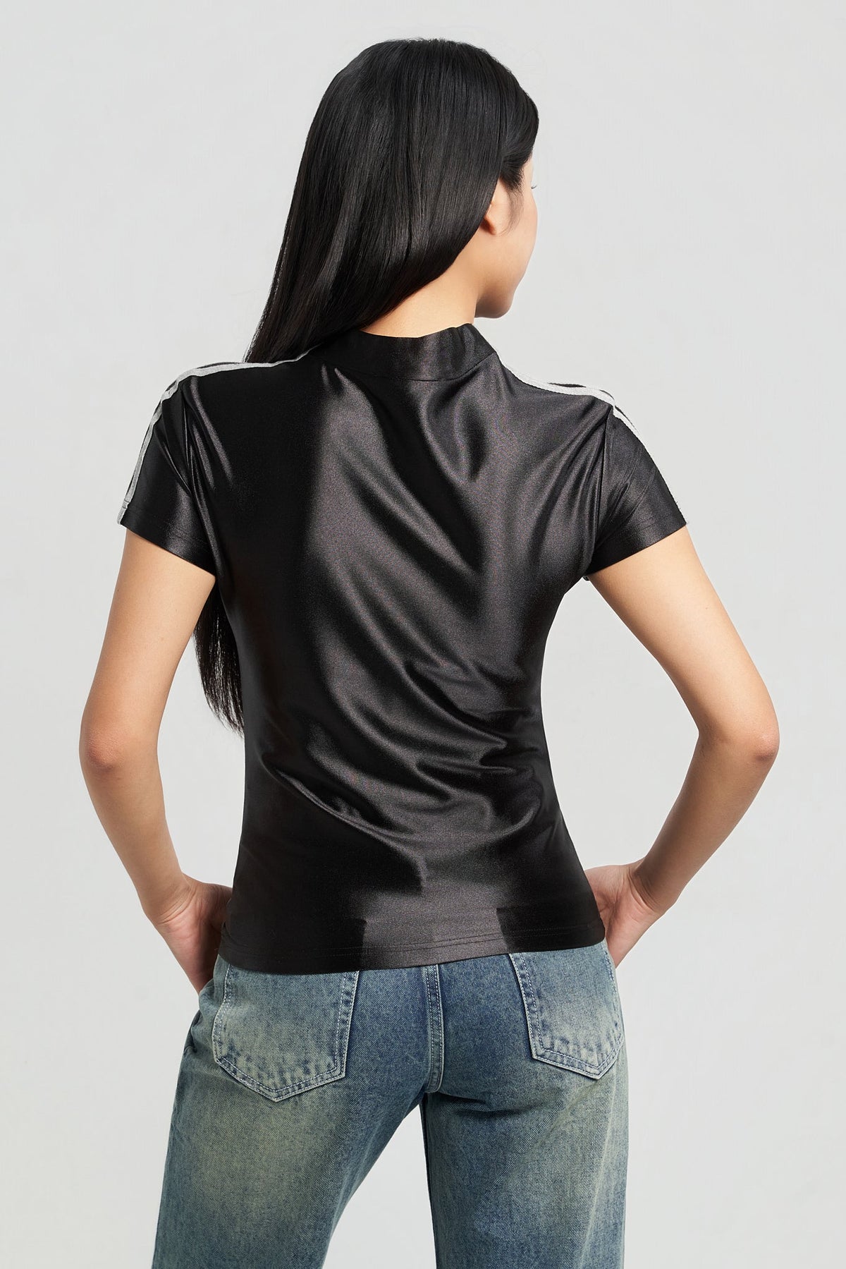 RǏWYÑ | Level Up Racer Jersey Top