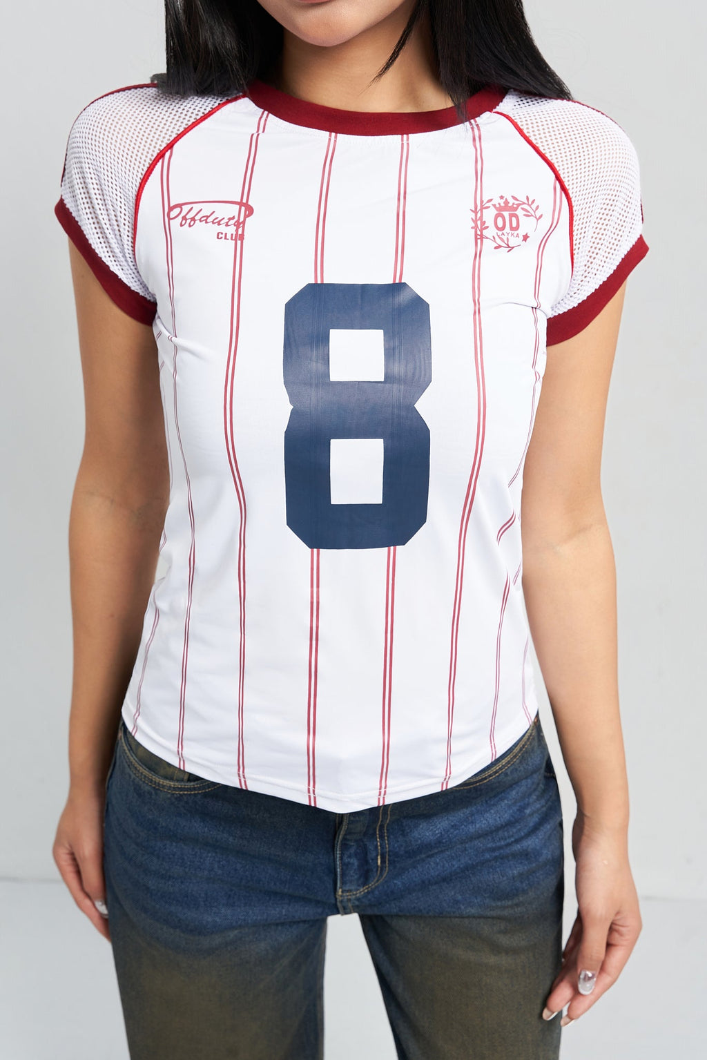 RǏWYÑ | The Playfield Mesh Sleeve Top