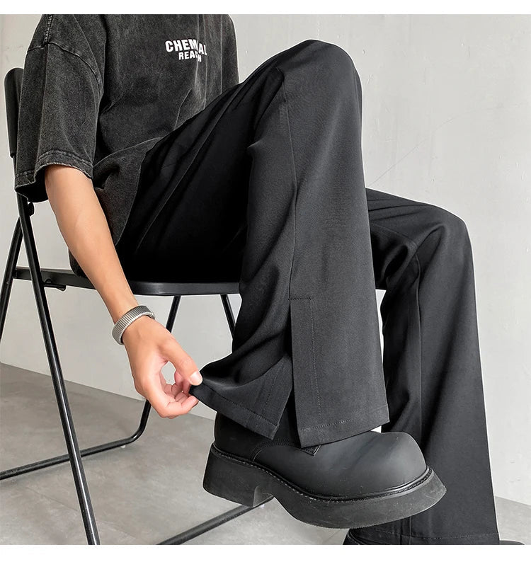 RIWYN Men Korean Bootcut Pants