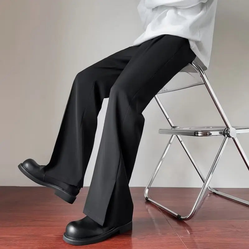 RIWYN Men Korean Bootcut Pants