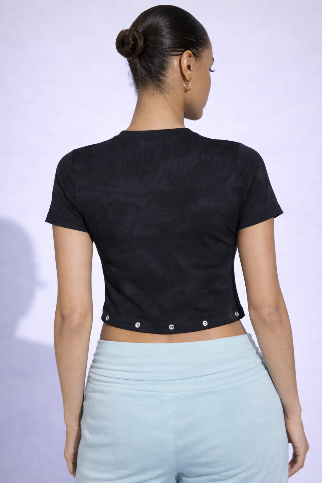 RǏWYÑ | Chrome Stud Top