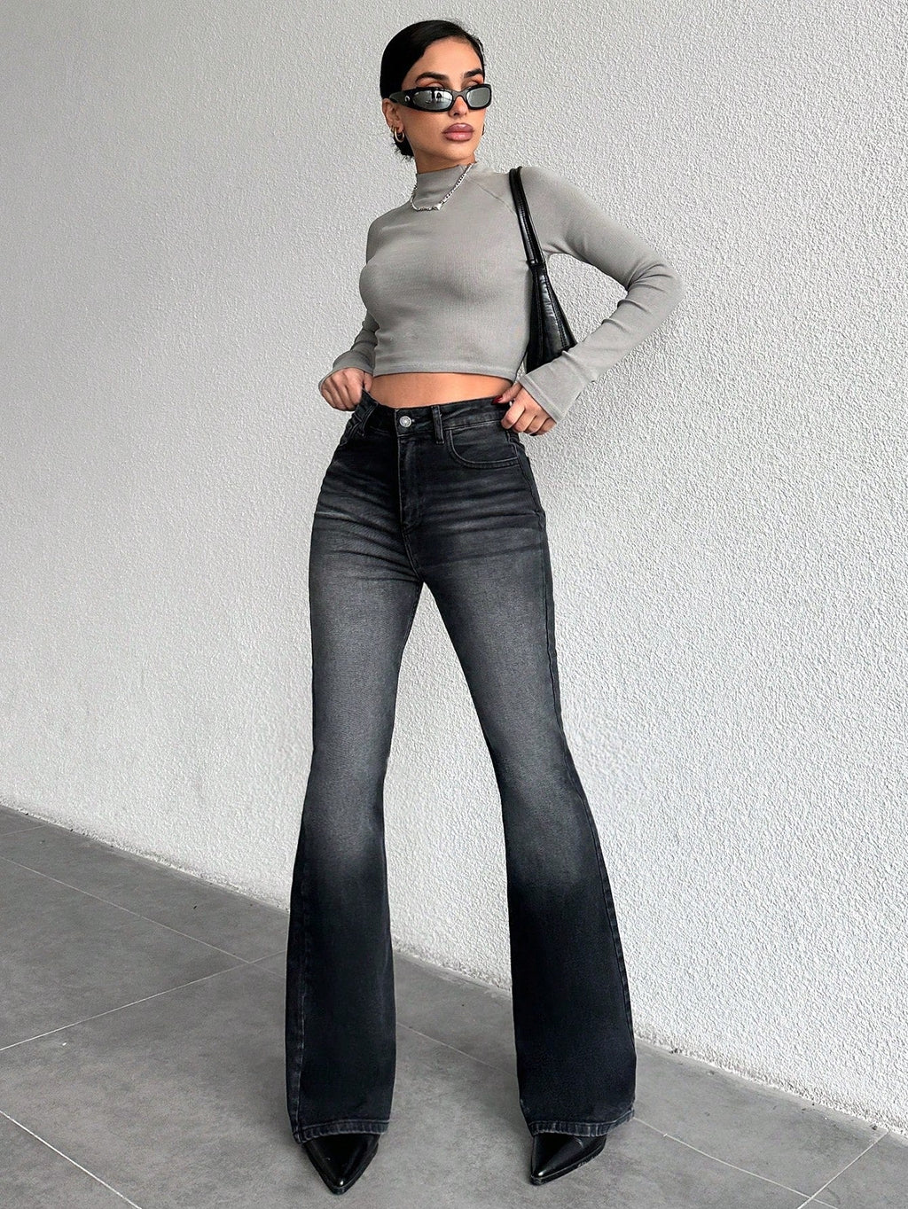 RǏWYÑ | Midnight Ash Bootcut Jeans