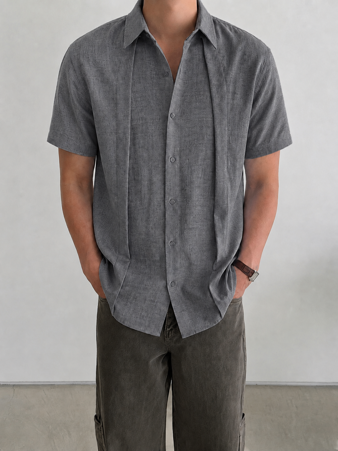 RIWYN Softform Linen Blend Shirt
