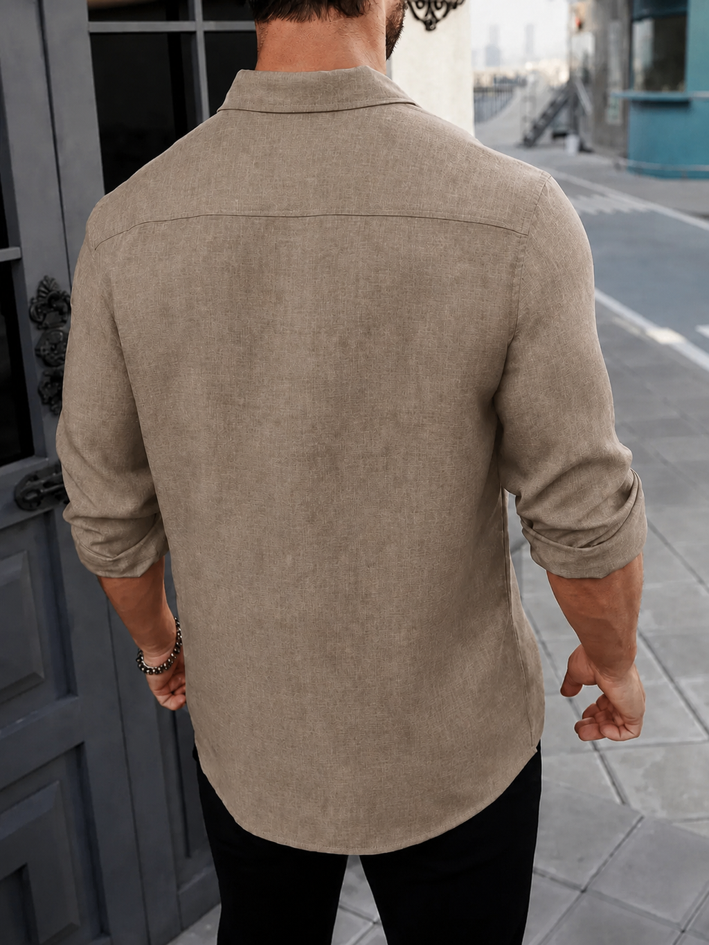 RIWYN Super Soft Linen Long Sleeve Shirt