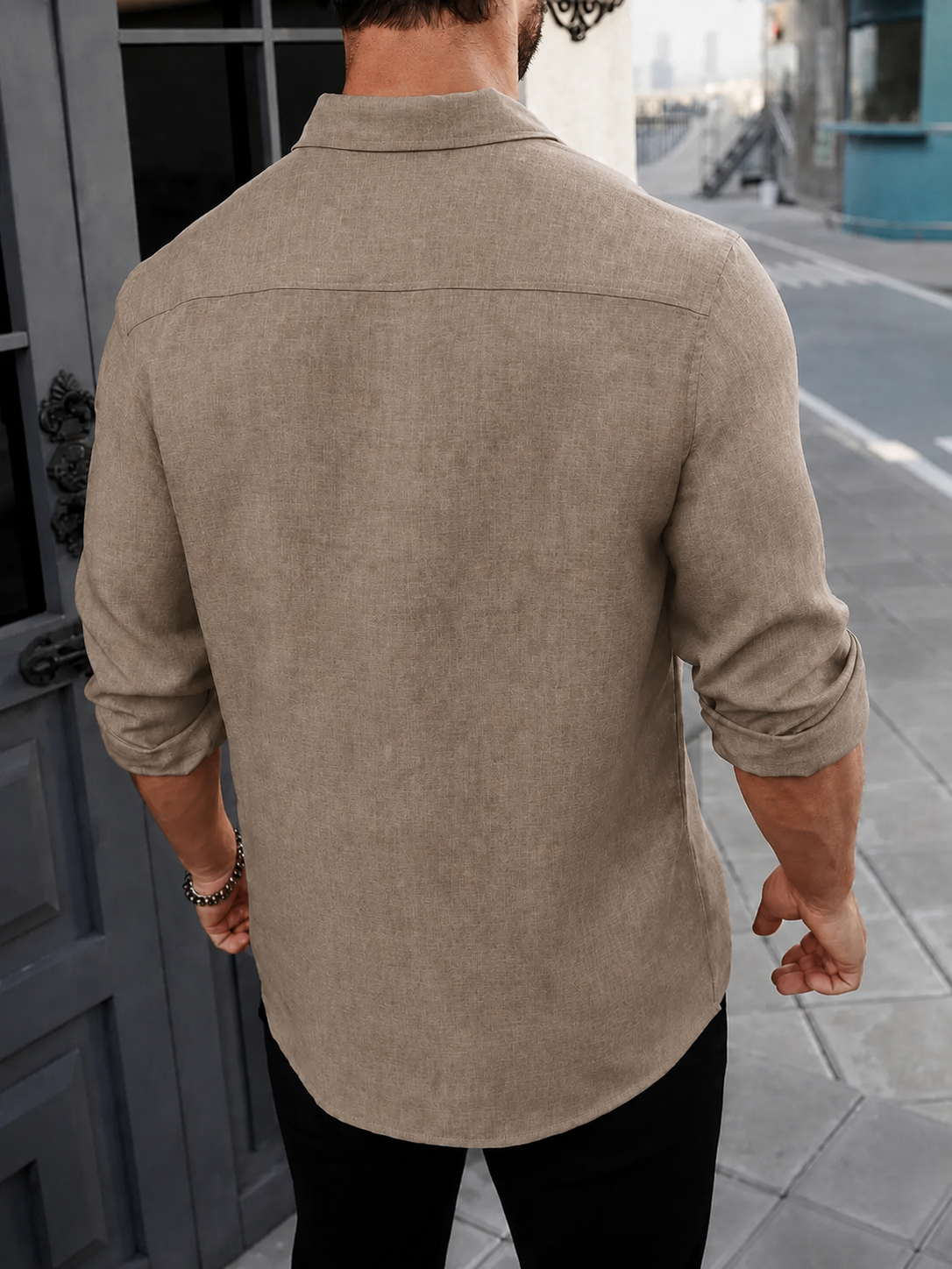RIWYN Super Soft Linen Long Sleeve Shirt