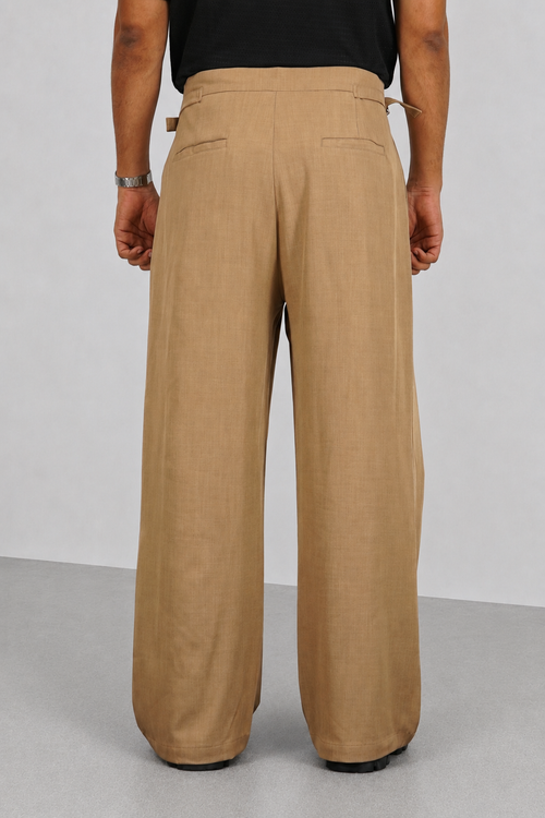 RIWYN Buckle Waist Flex Fit Pants