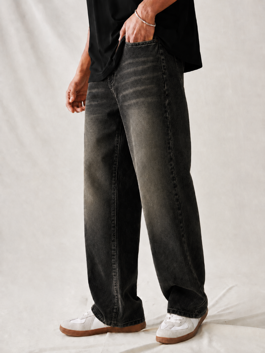 RIWYN Copper Echo Baggy Fit Jeans