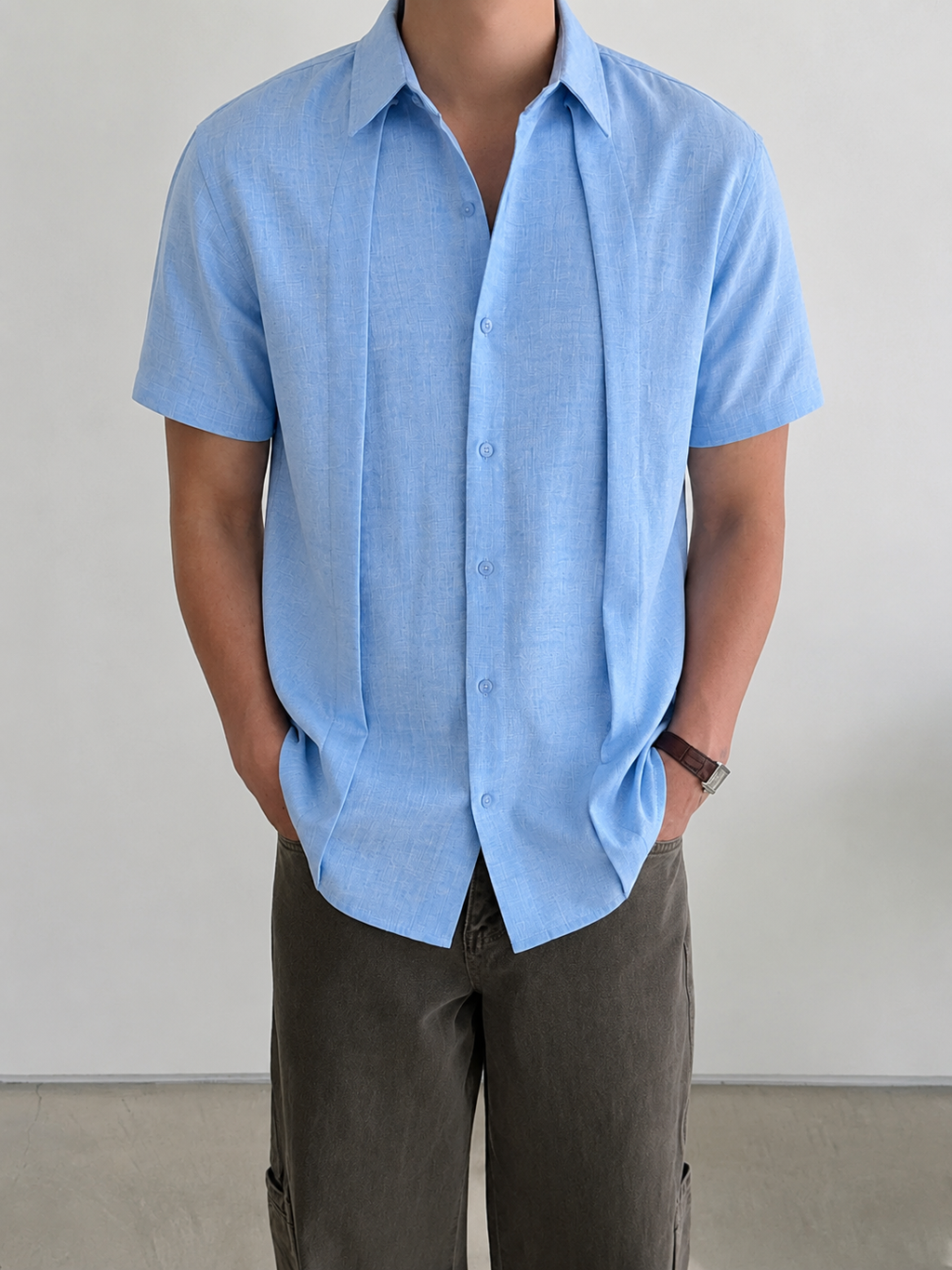 RIWYN Softform Linen Blend Shirt