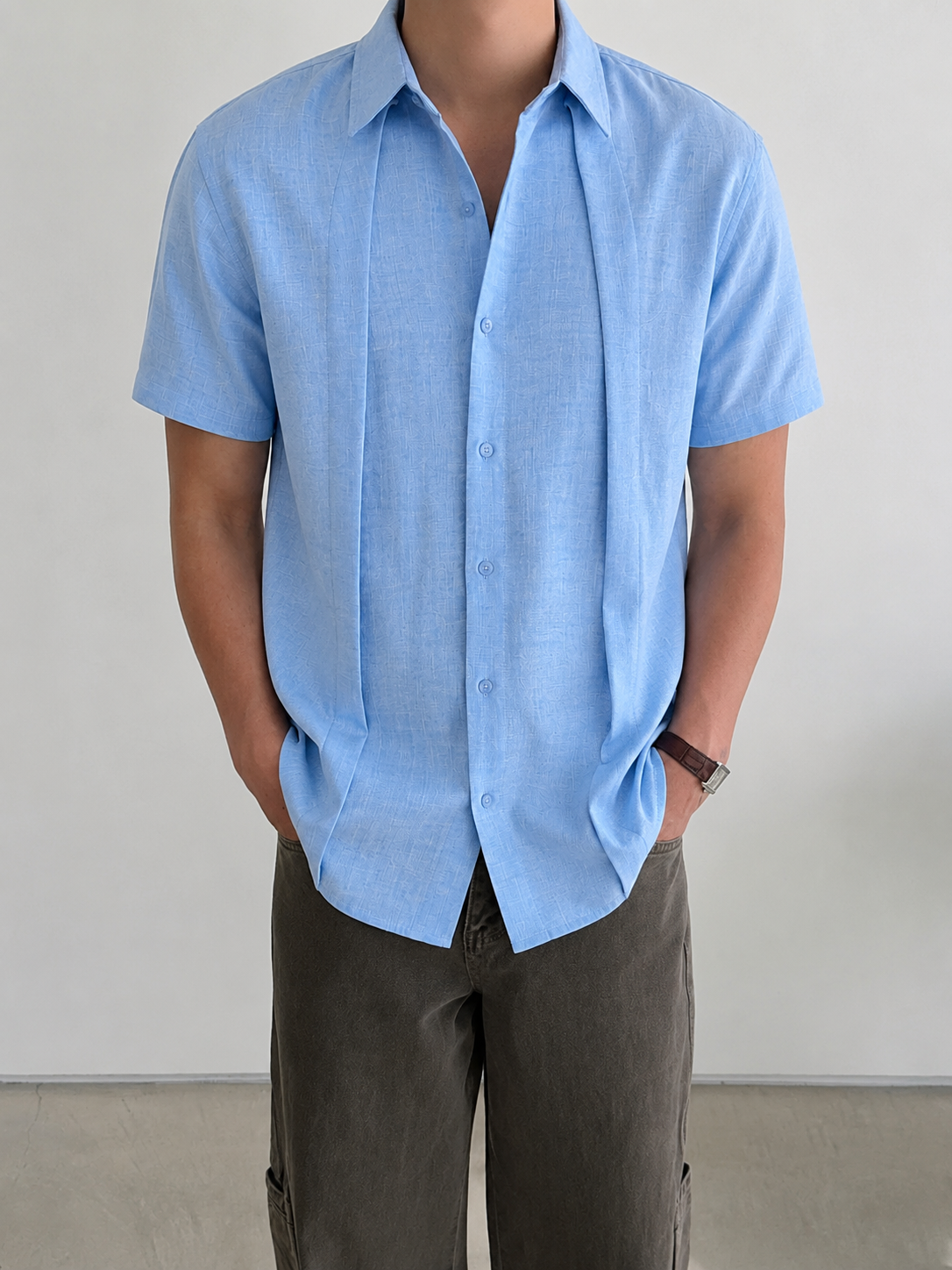 RIWYN Softform Linen Blend Shirt