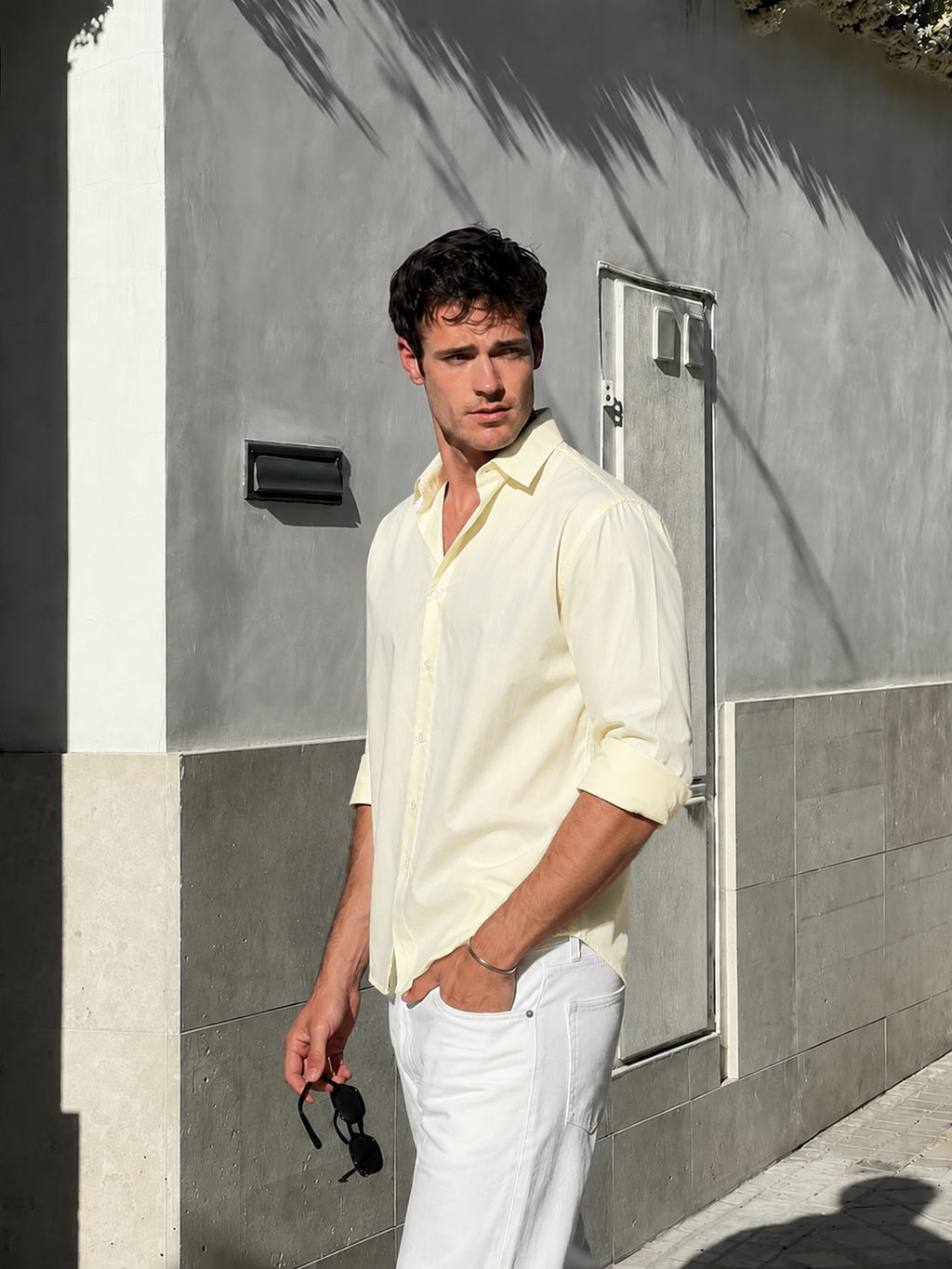 RIWYN Muted Edge Relaxed Shirt