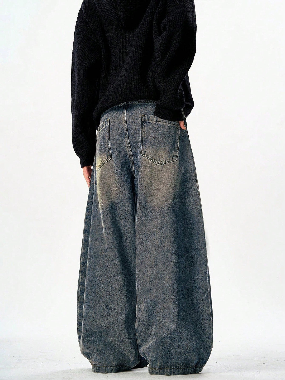 RIWYN Antique Blue Baggy Japan Fit Jeans