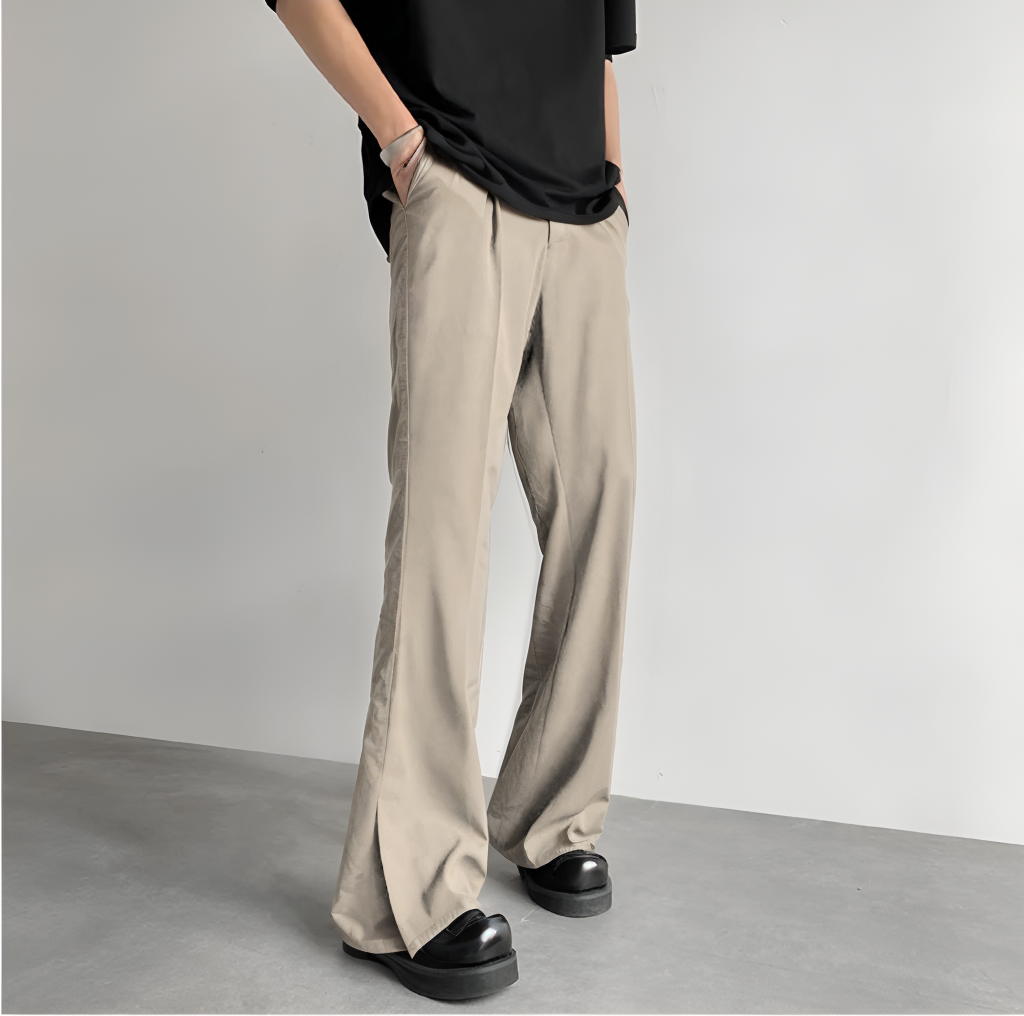 RIWYN Men Korean Bootcut Pants