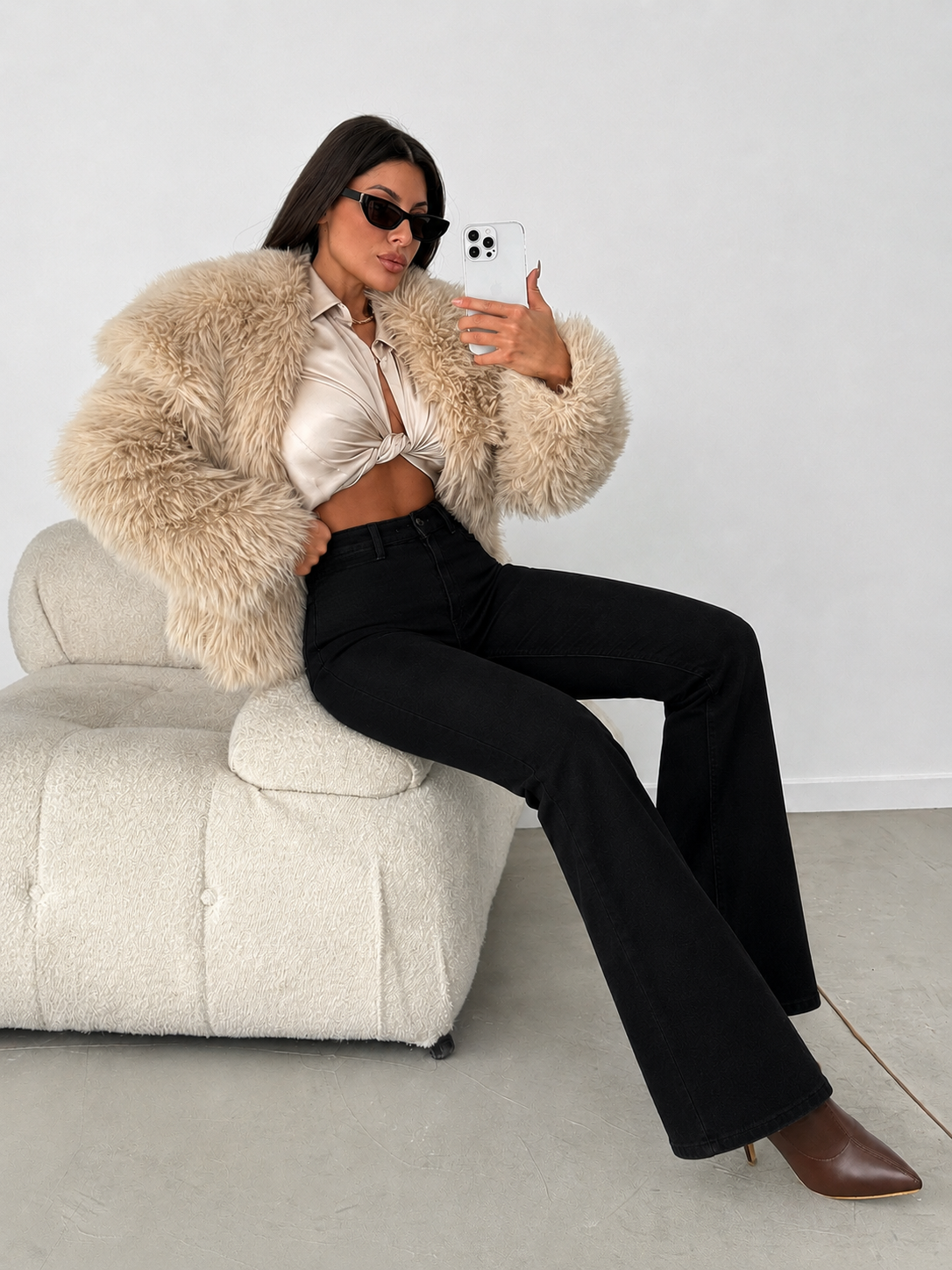 RǏWYÑ | Ultra High Rise Flare Bootcut Jeans