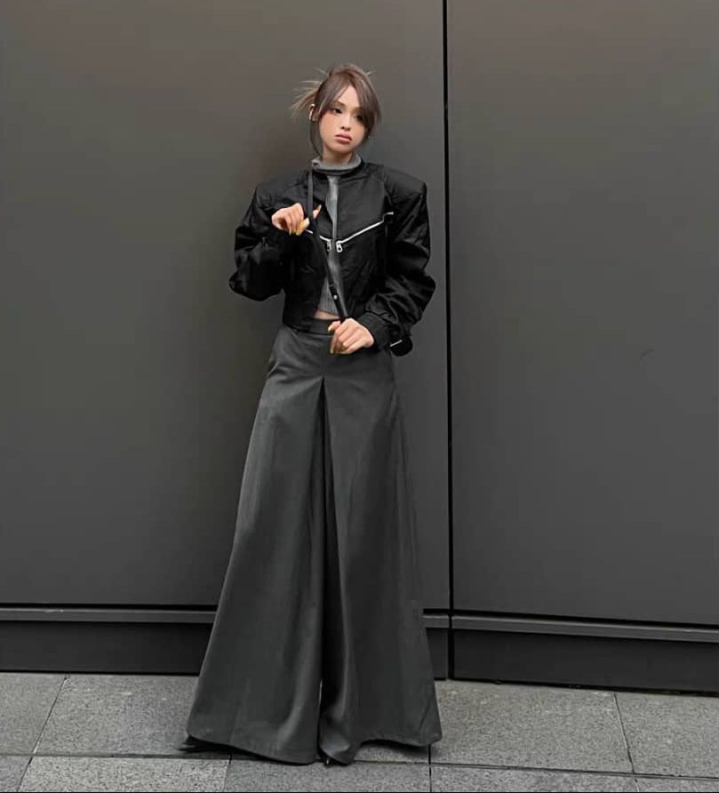 RǏWYÑ | Sakura Bloom Wide Leg Trousers
