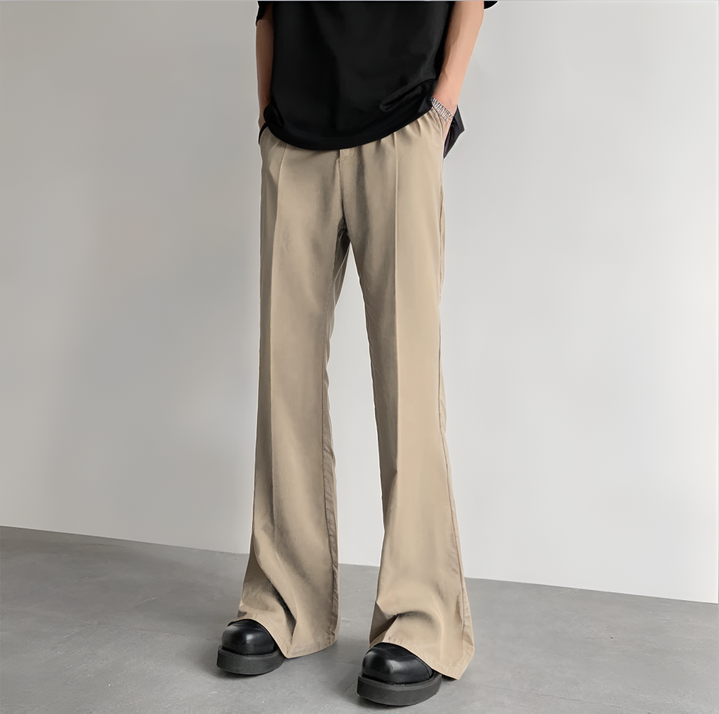 RIWYN Men Korean Bootcut Pants