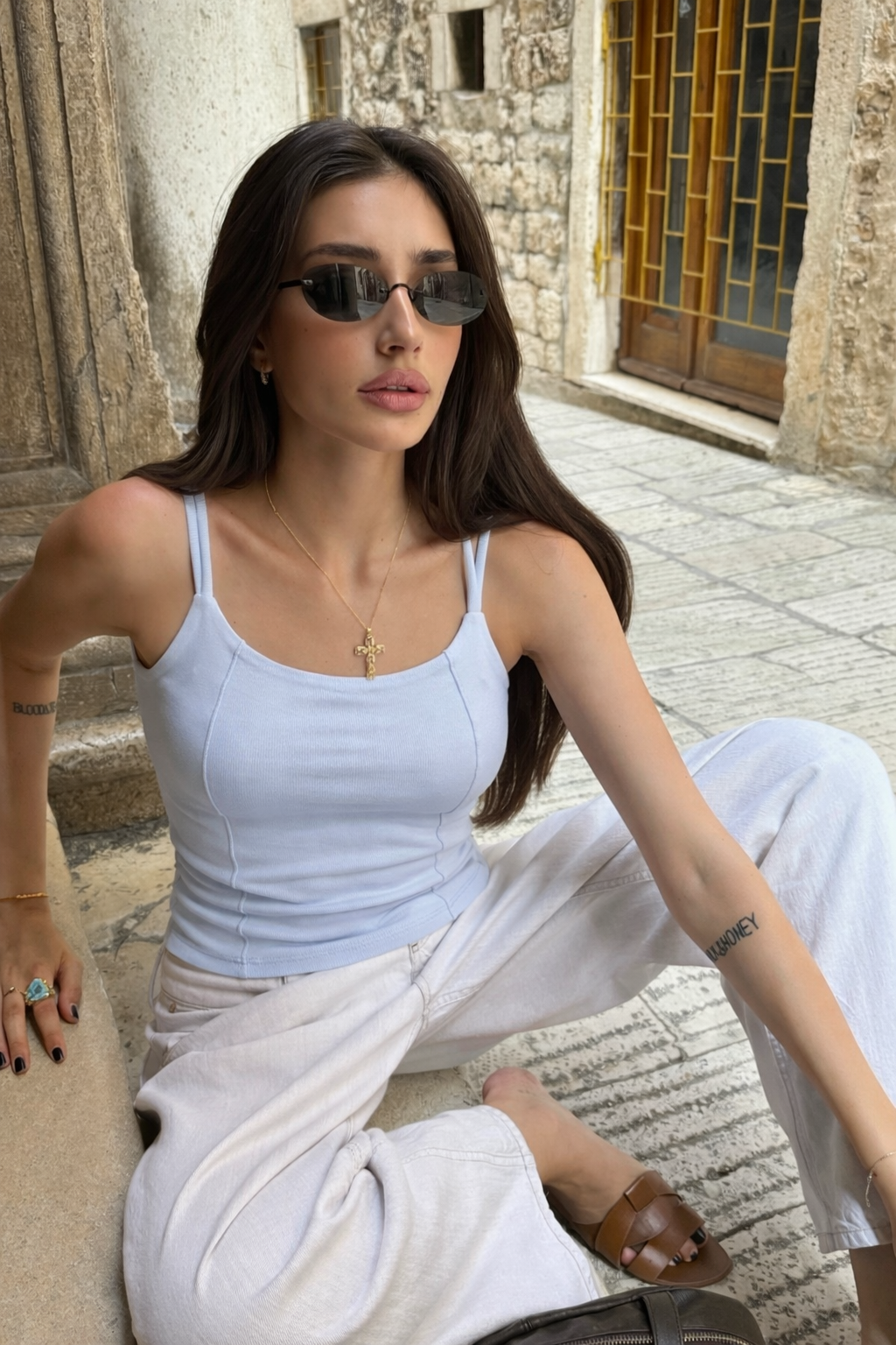 RǏWYÑ | Inseam Waist Sculpt Top