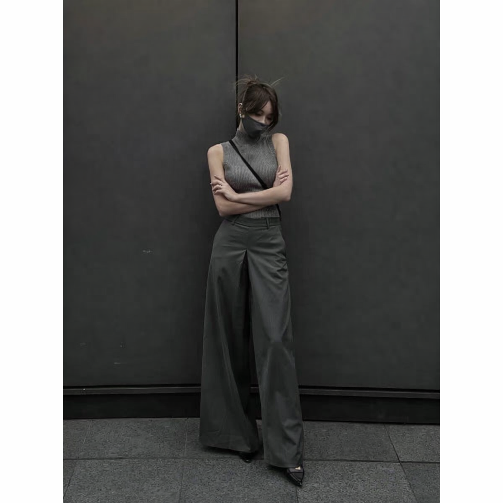 RǏWYÑ | Sakura Bloom Wide Leg Trousers