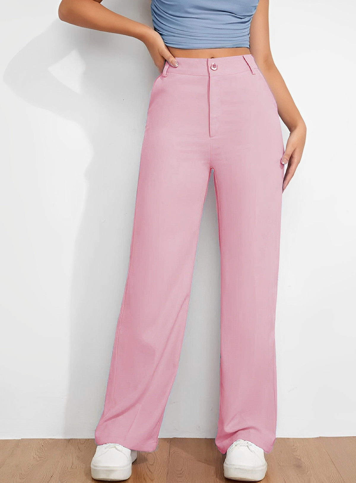 RǏWYÑ | Everyday Straight leg High Waist Pants