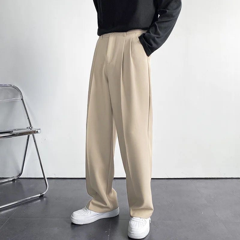 RIWYN Korean Baggy Loose Fit Pants For Men