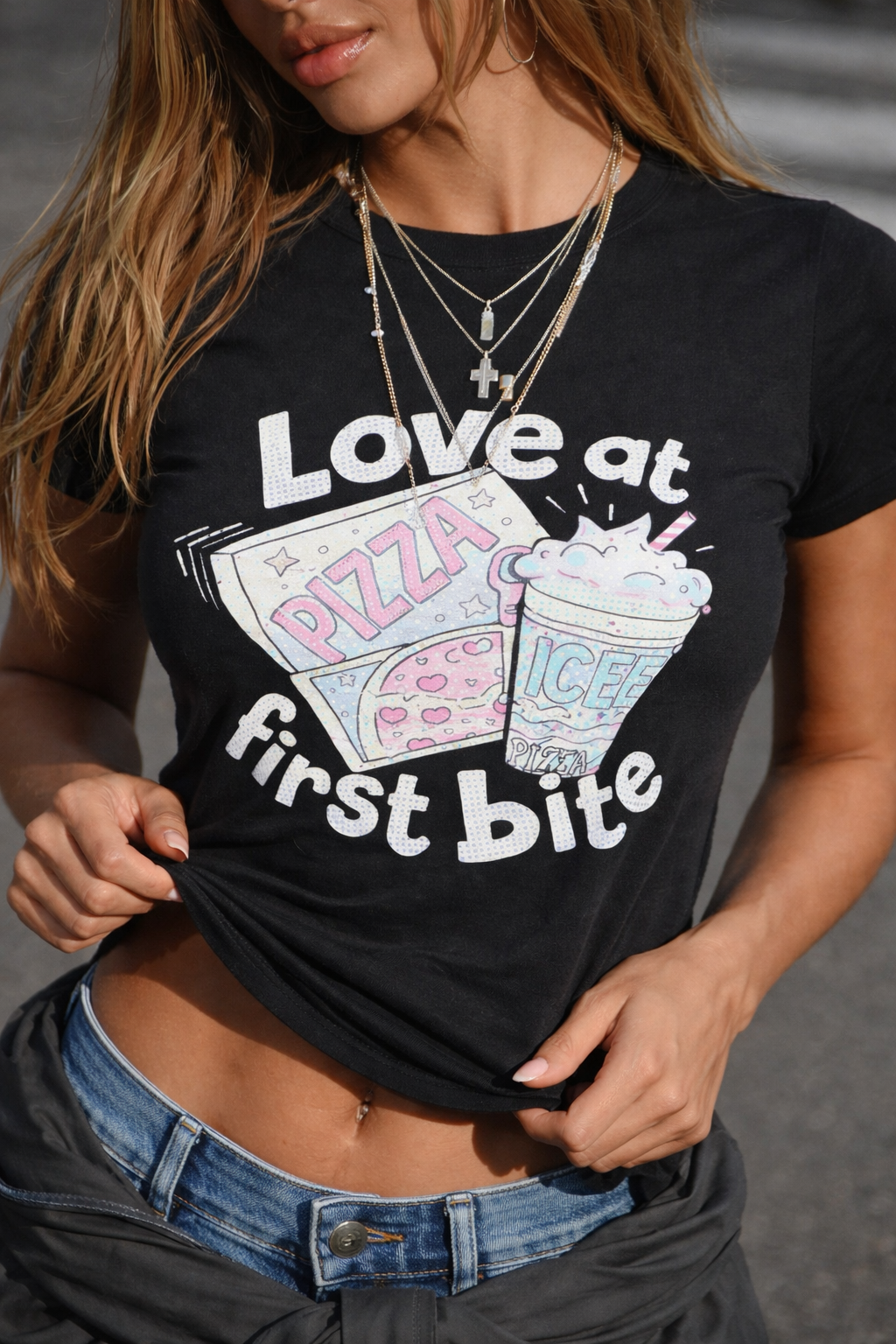 RǏWYÑ | Love Bite Baby Tee