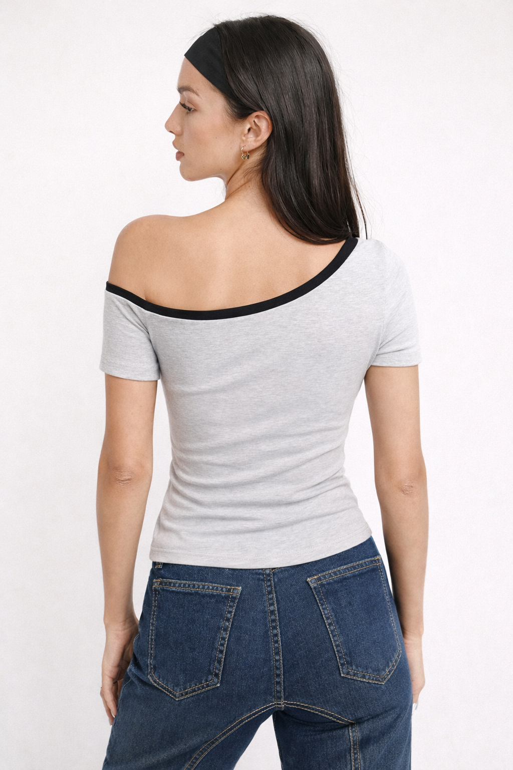 RǏWYÑ | Speed Over Limit Off-Shoulder Top