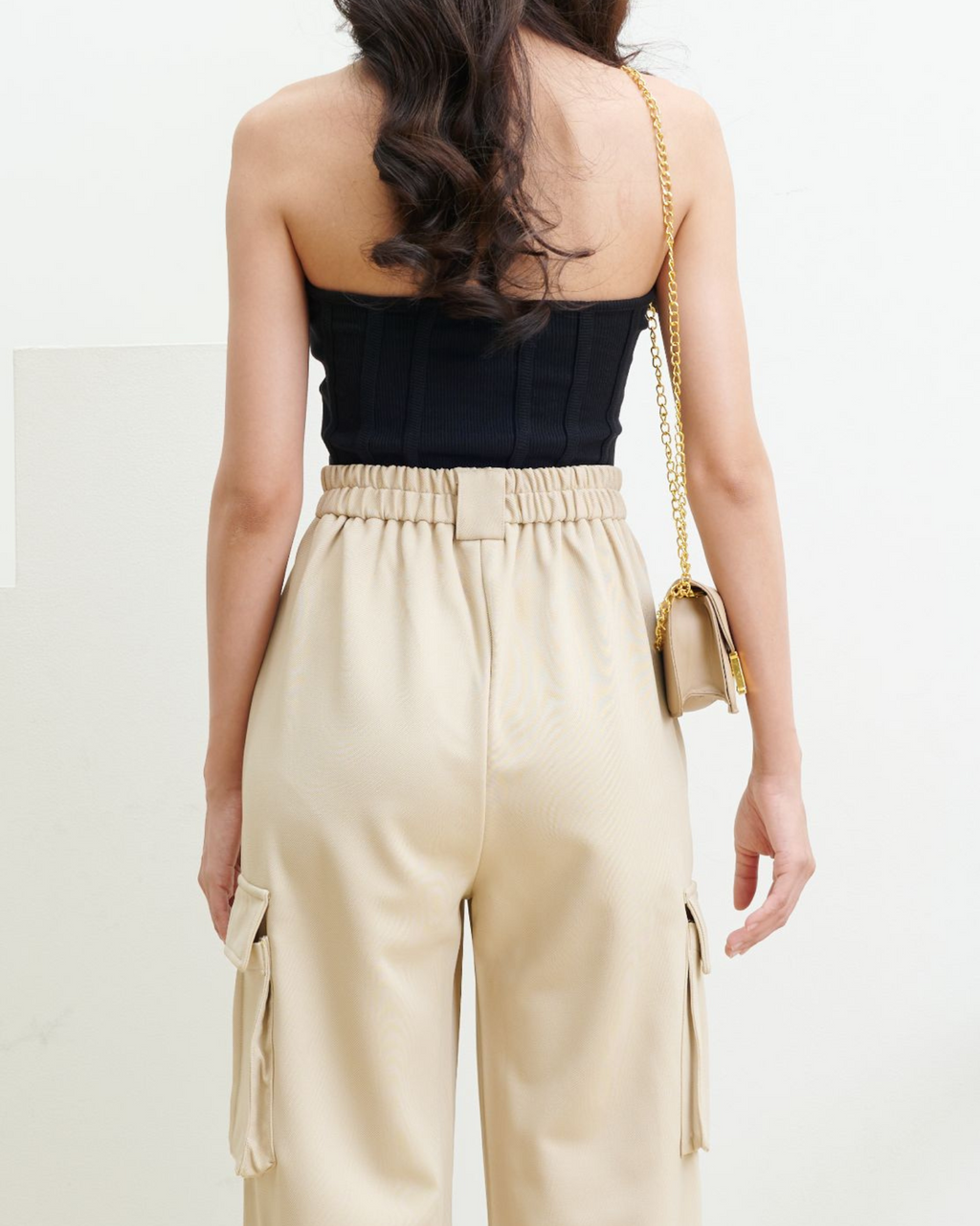 RǏWYÑ | Korean Baggy High Waist Cargo Pants