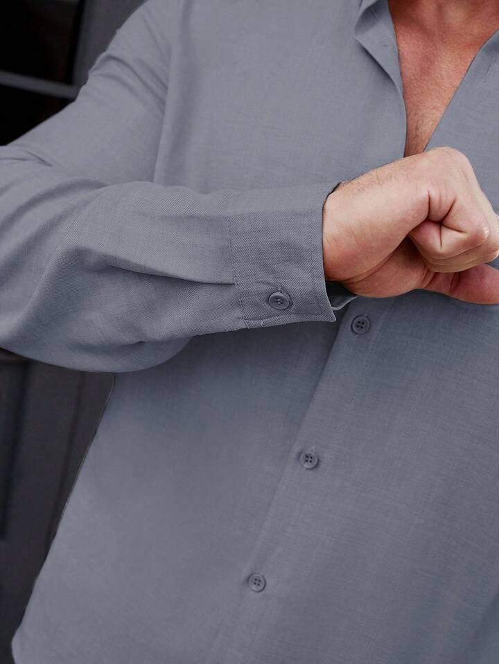 RIWYN Super Soft Linen Long Sleeve Shirt