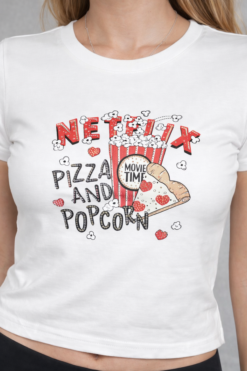 RǏWYÑ | Netflix And Chill Baby Tee
