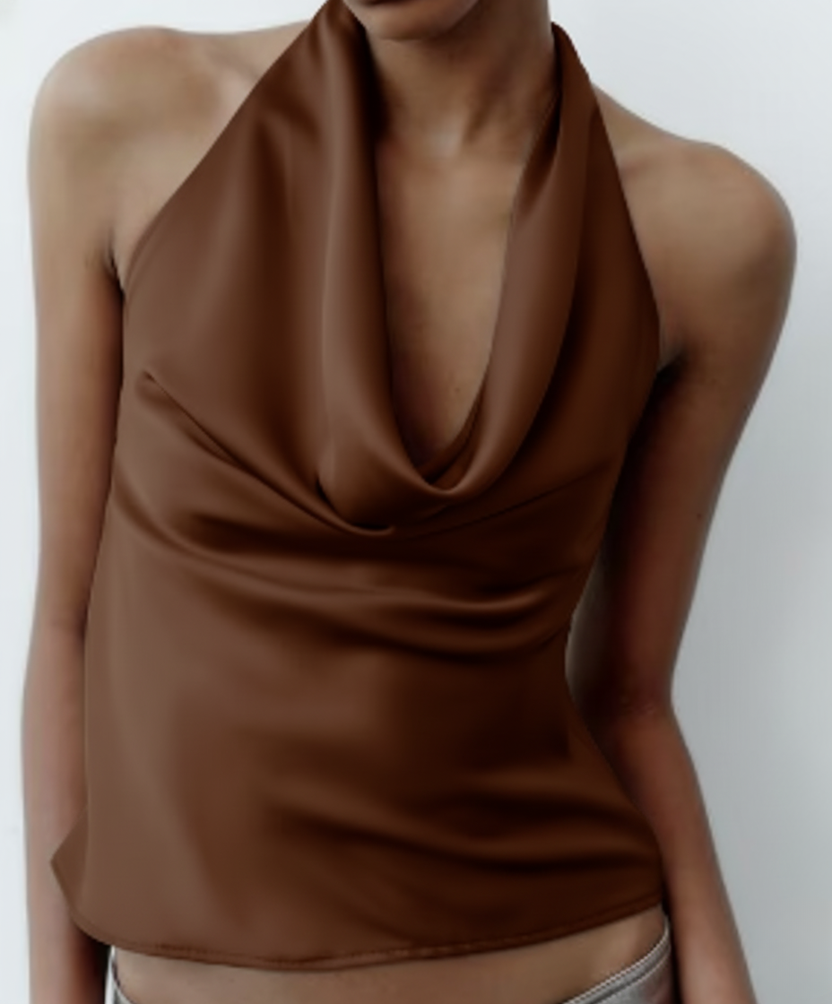 RǏWYÑ | Whispers Cowl Neck Top
