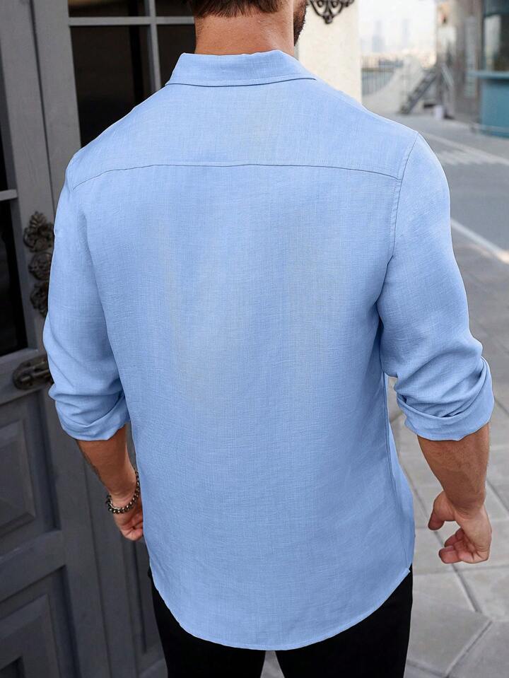 RIWYN Super Soft Linen Long Sleeve Shirt