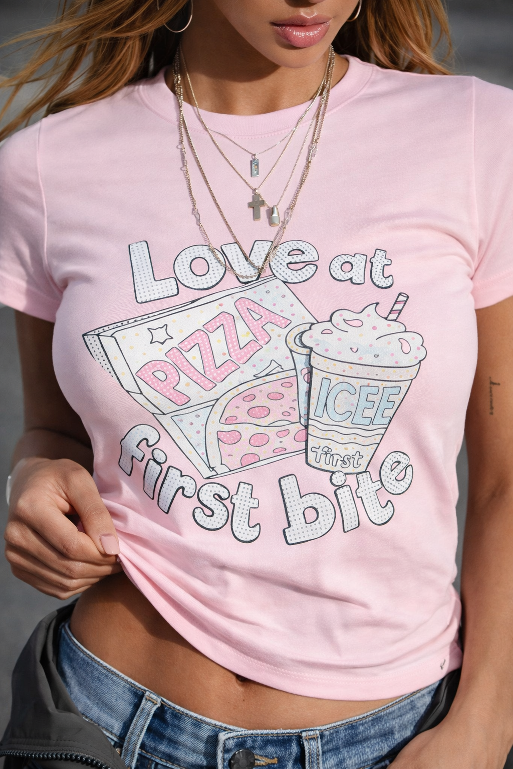 RǏWYÑ | Love Bite Baby Tee