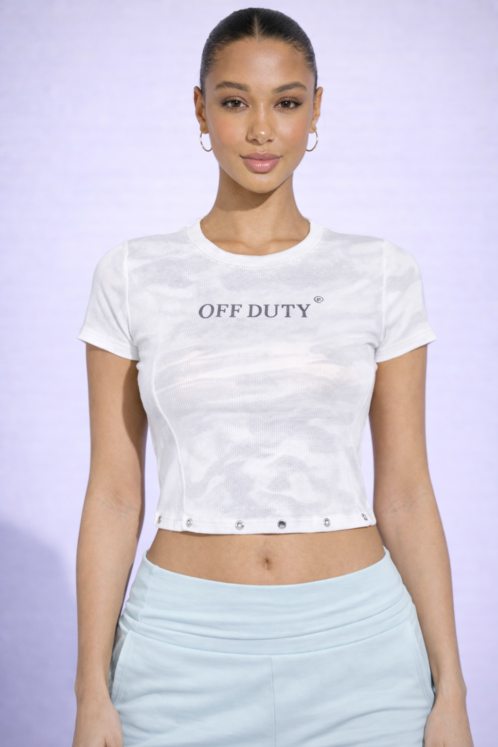RǏWYÑ | Chrome Stud Top