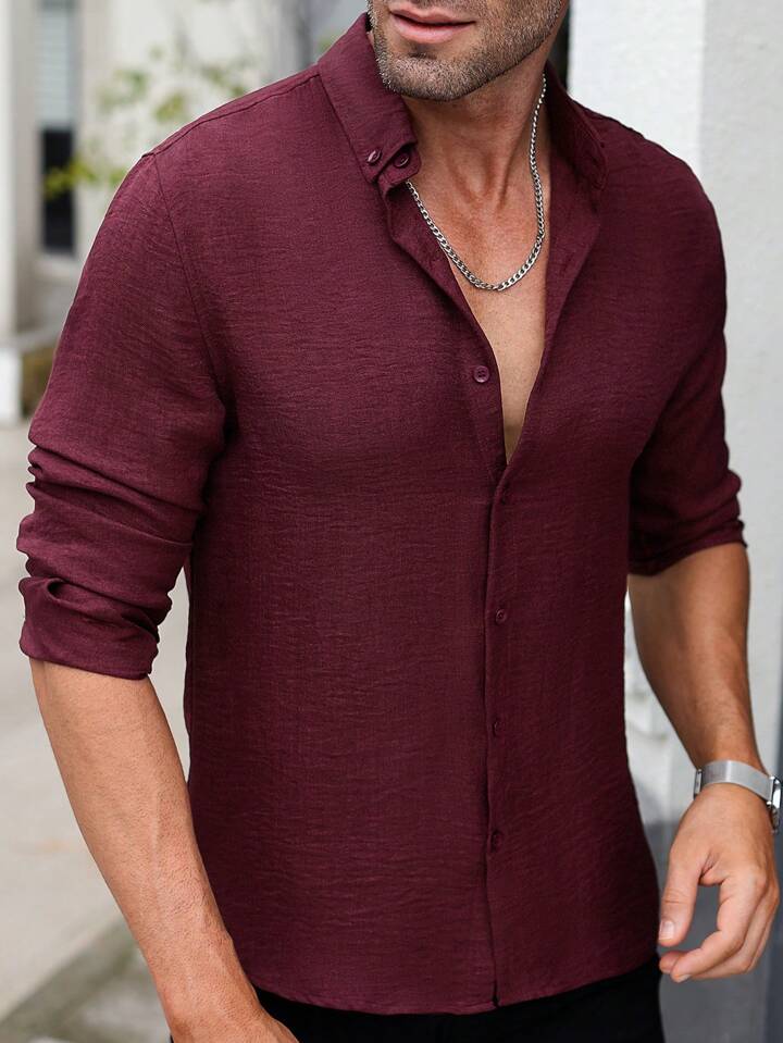 RIWYN Super Soft Linen Long Sleeve Shirt