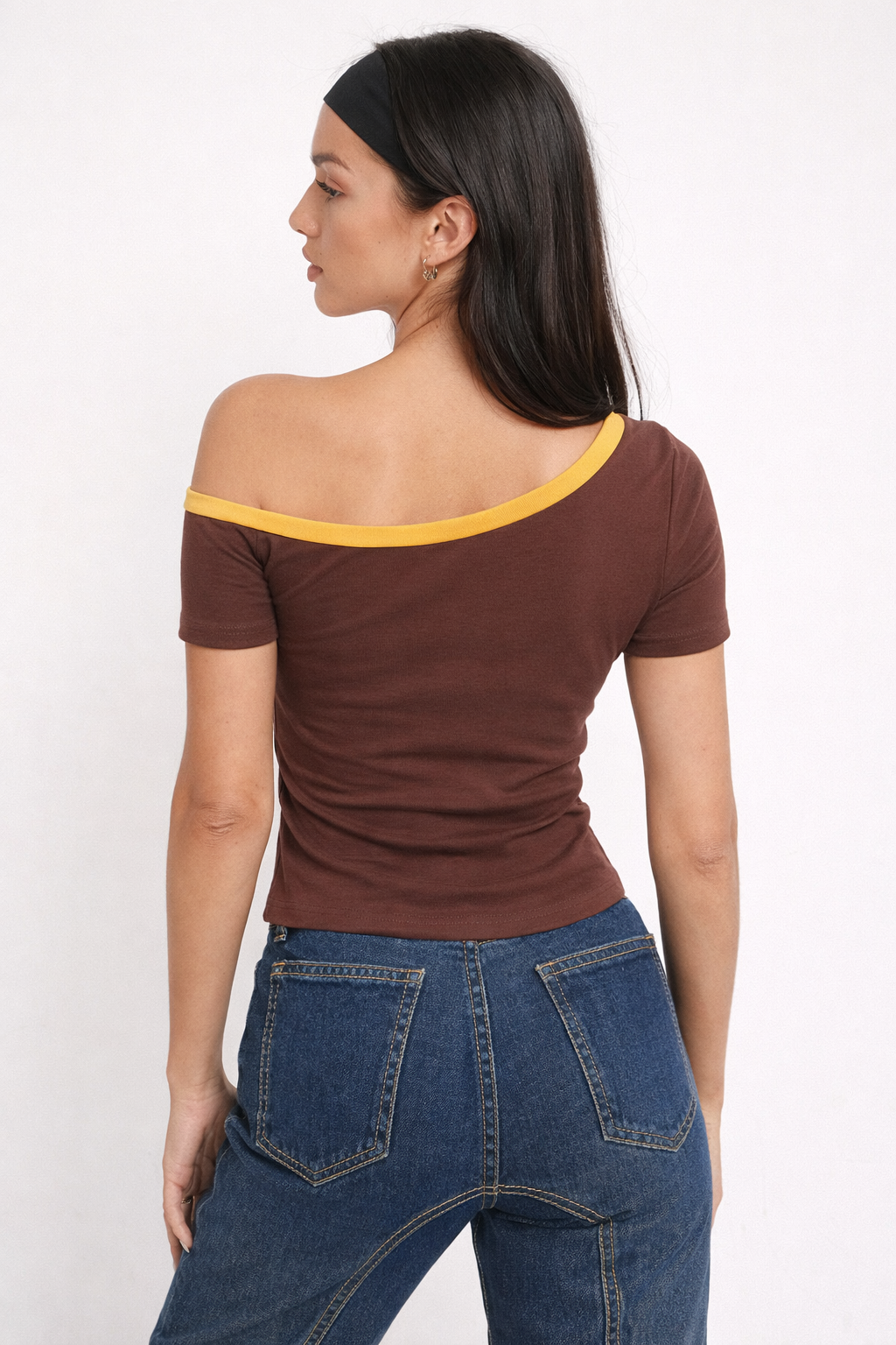 RǏWYÑ | Speed Over Limit Off-Shoulder Top