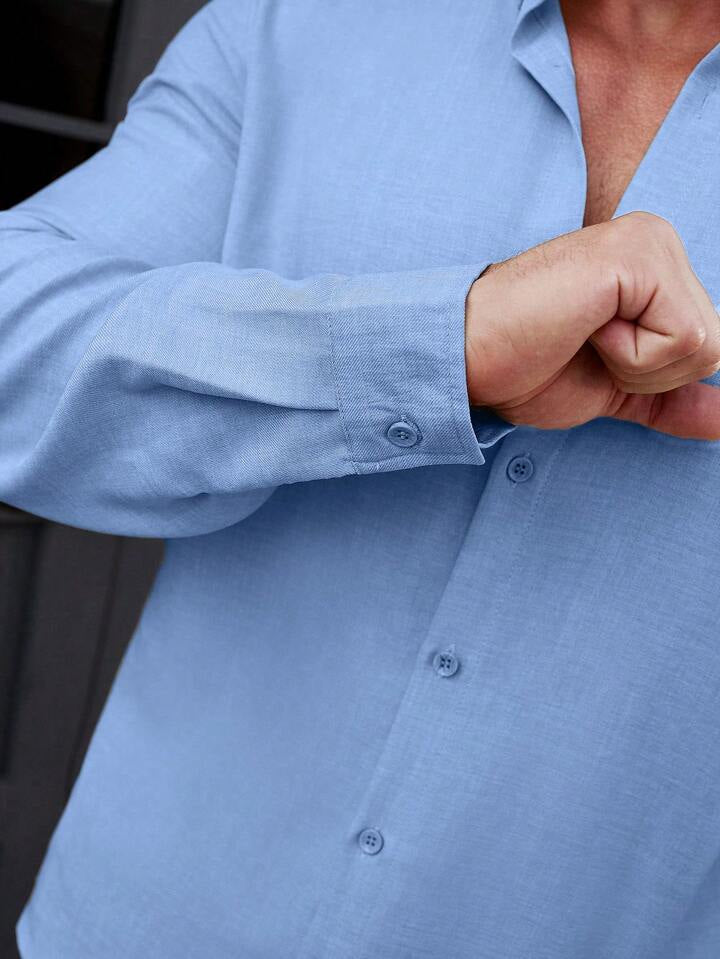 RIWYN Super Soft Linen Long Sleeve Shirt