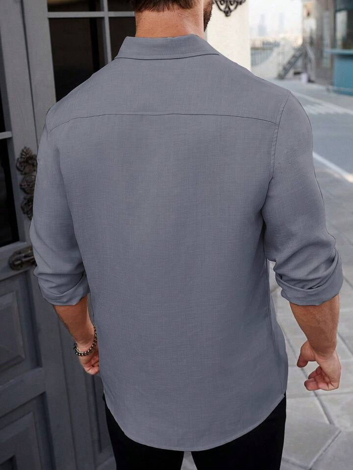 RIWYN Super Soft Linen Long Sleeve Shirt