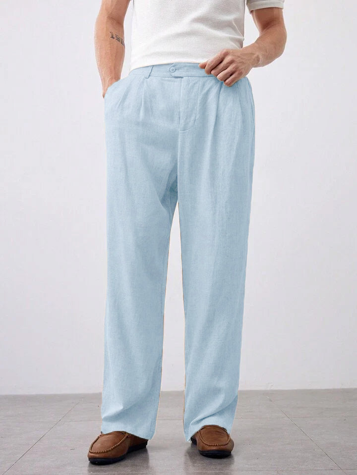 RIWYN Casual Korean Linen Pants