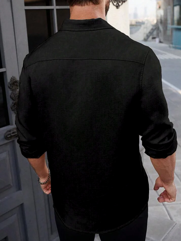 RIWYN Super Soft Linen Long Sleeve Shirt