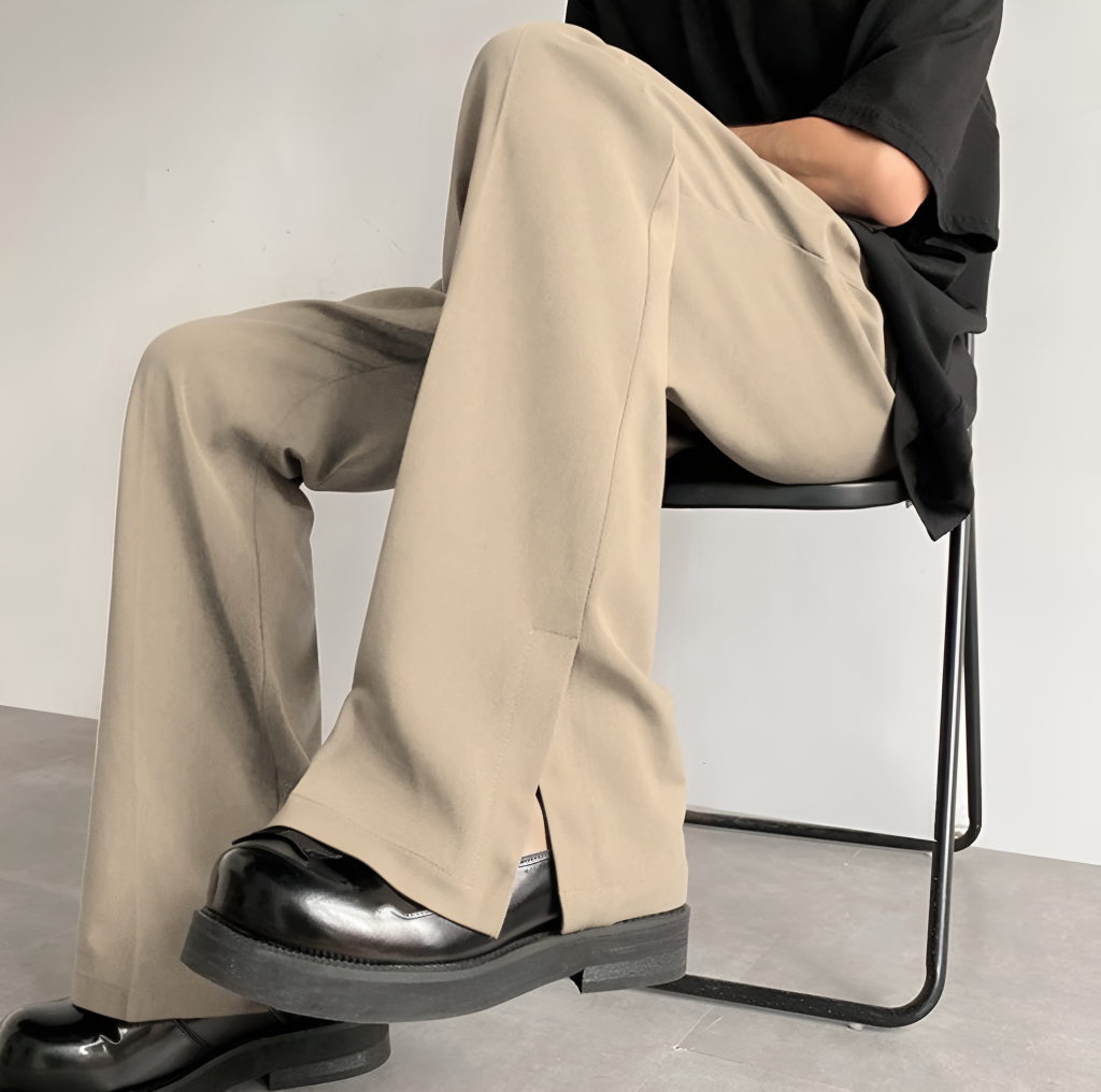 RIWYN Men Korean Bootcut Pants