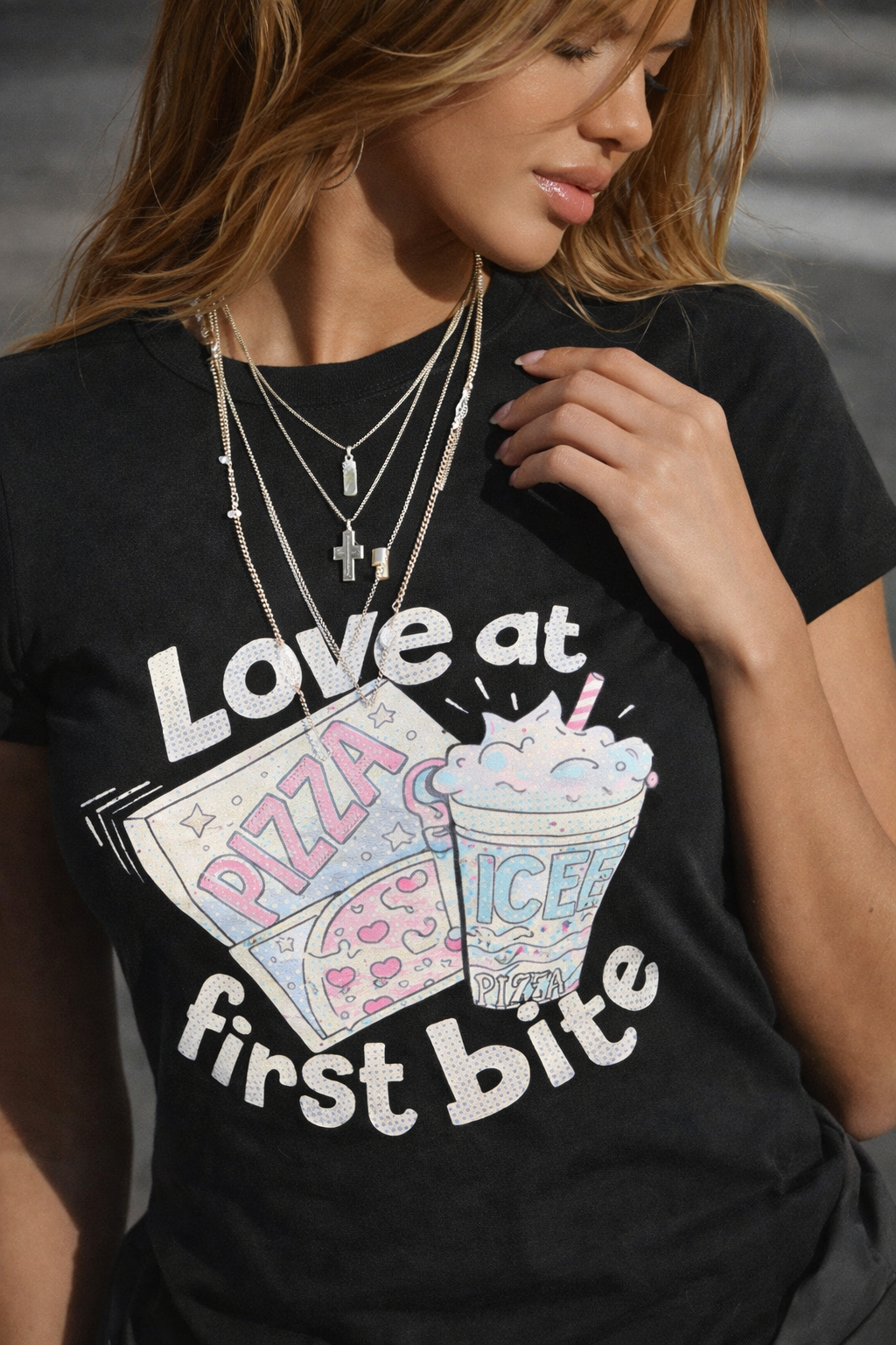 RǏWYÑ | Love Bite Baby Tee