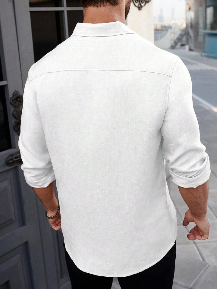 RIWYN Super Soft Linen Long Sleeve Shirt