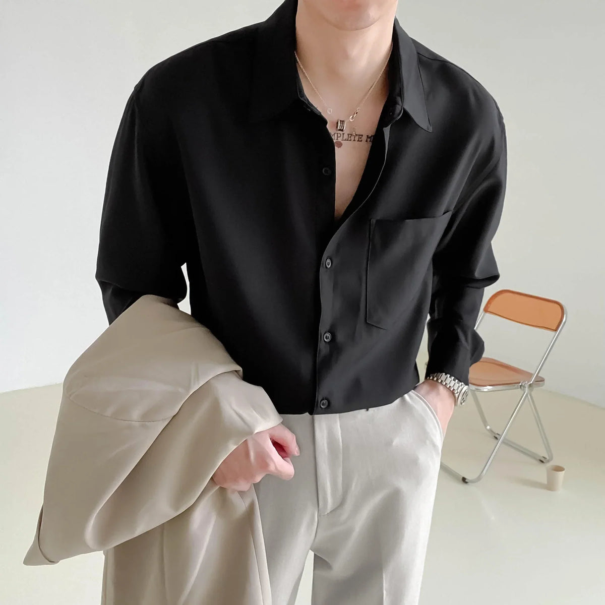 RIWYN Core Classic Collared Shirt