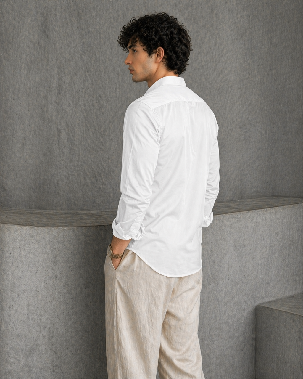 RIWYN After Hours Satin Shirt