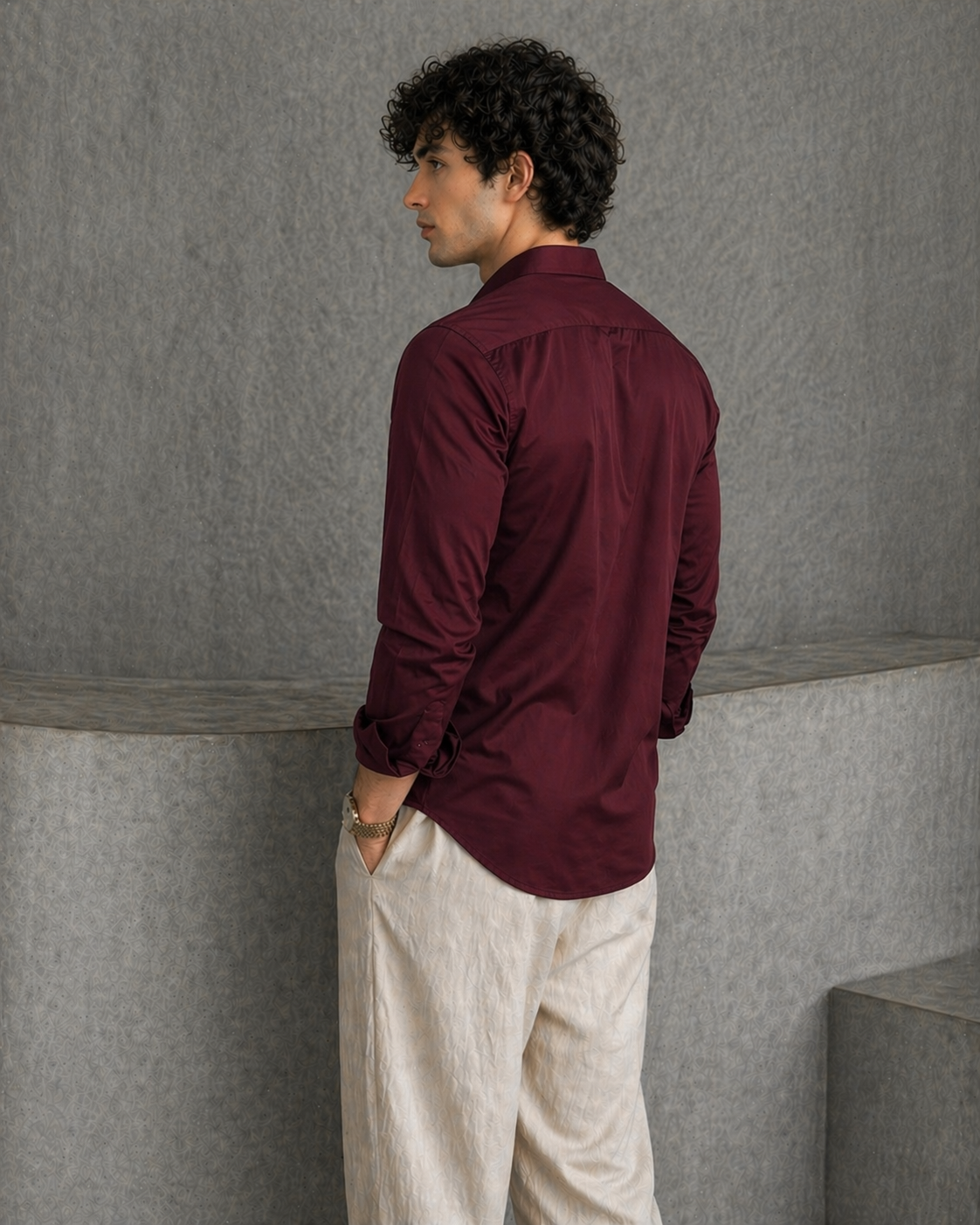 RIWYN After Hours Satin Shirt