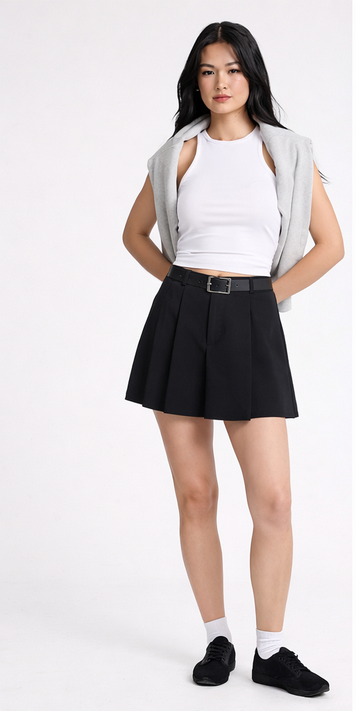 RǏWYÑ | Pleat And Play Skorts